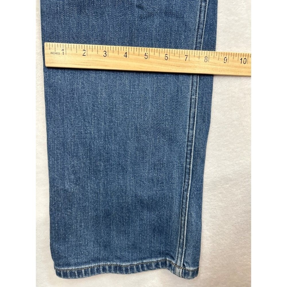 Carhartt Jeans Womens‎ 14R Blue Denim Original Fit Straight Leg - Picture 7 of 10